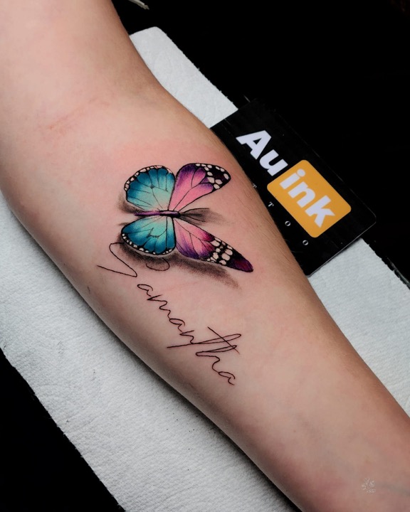 Tattoo work · 2023, color & illustrative tattoo by Aurelio Dinorog III in Panglao, Bohol