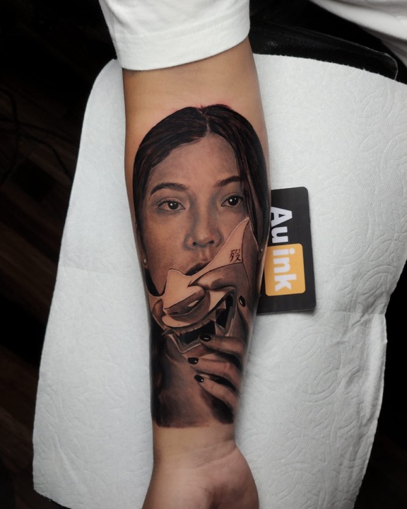 Tattoo work · 2024, portraits & characters tattoo by Aurelio Dinorog III in Panglao, Bohol