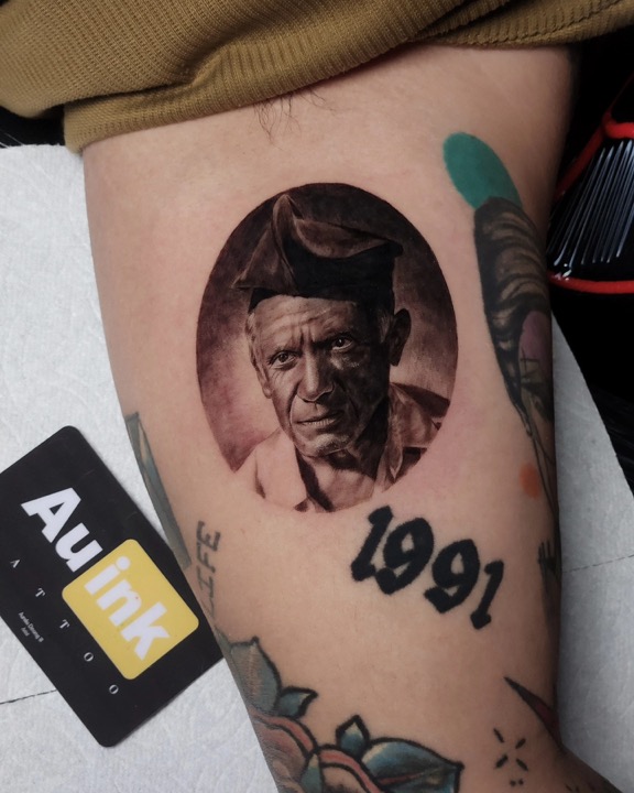 Tattoo work, portraits & characters tattoo by Aurelio Dinorog III in Panglao, Bohol