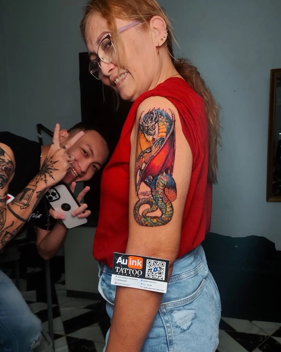 Tattoo work, portraits & characters tattoo by Aurelio Dinorog III in Panglao, Bohol