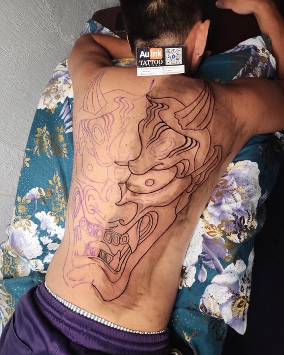 Tattoo work · 2023, color & illustrative tattoo by Aurelio Dinorog III in Panglao, Bohol