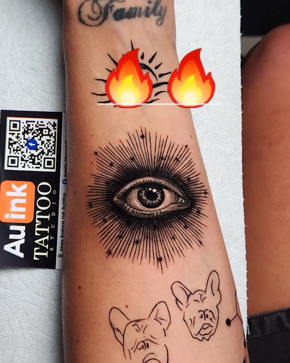 Tattoo work · 2023, color & illustrative tattoo by Aurelio Dinorog III in Panglao, Bohol