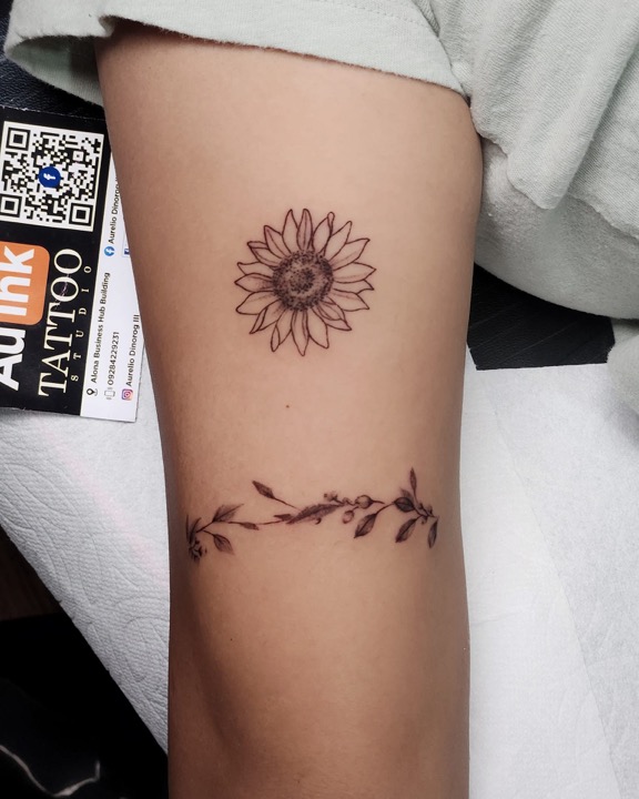 Tattoo work · 2023, color & illustrative tattoo by Aurelio Dinorog III in Panglao, Bohol