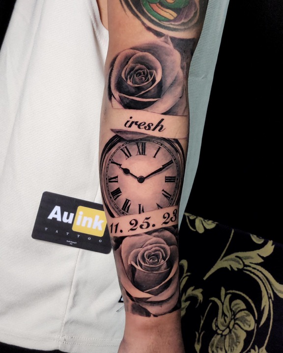 Tattoo work · 2024, color & illustrative tattoo by Aurelio Dinorog III in Panglao, Bohol