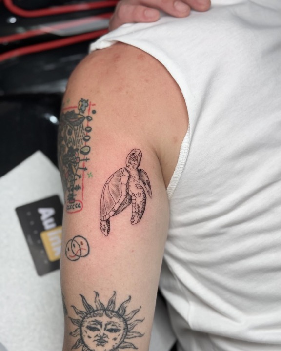 Tattoo work · 2025, portraits & characters tattoo by Aurelio Dinorog III in Panglao, Bohol