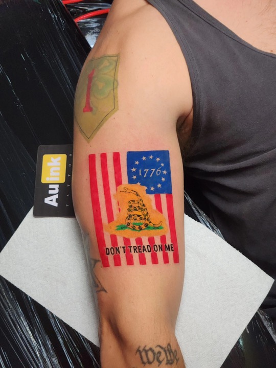 Tattoo work · 2025, color & illustrative tattoo by Aurelio Dinorog III in Panglao, Bohol