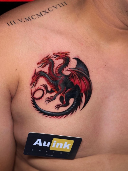 Tattoo work, color & illustrative tattoo by Aurelio Dinorog III in Panglao, Bohol