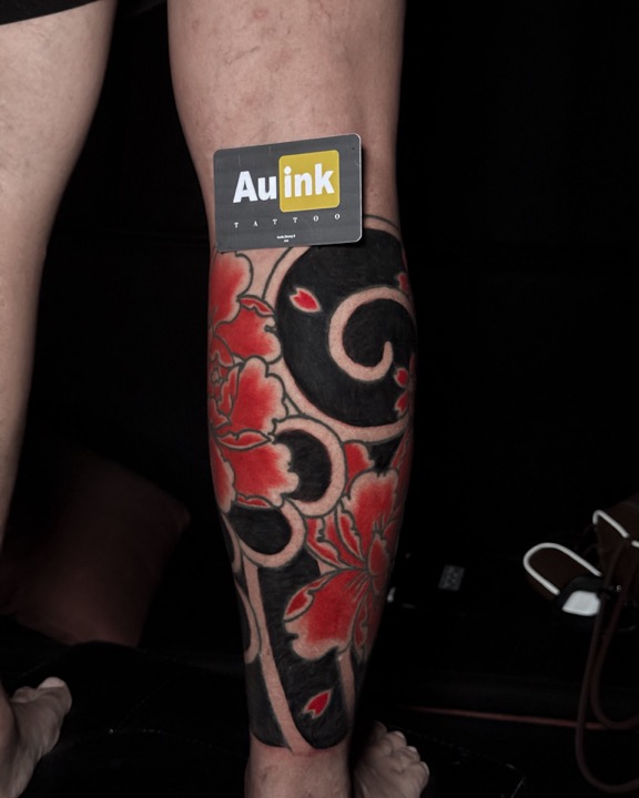 Tattoo work · 2025, large & blackwork tattoo by Aurelio Dinorog III in Panglao, Bohol