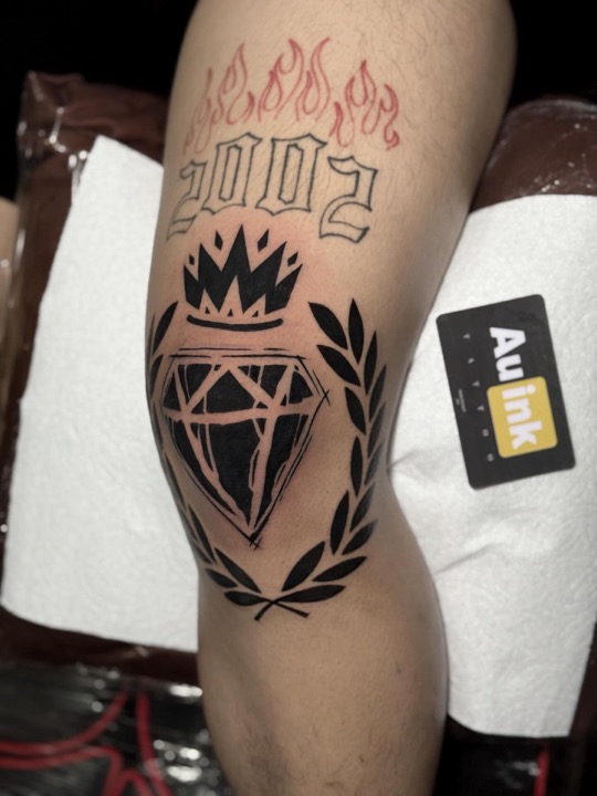 Tattoo work · 2025, large & blackwork tattoo by Aurelio Dinorog III in Panglao, Bohol