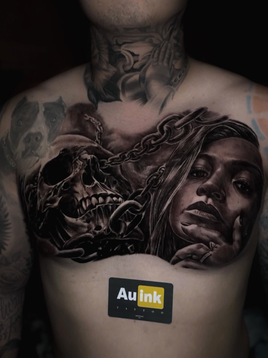 Tattoo work · 2025, large & blackwork tattoo by Aurelio Dinorog III in Panglao, Bohol