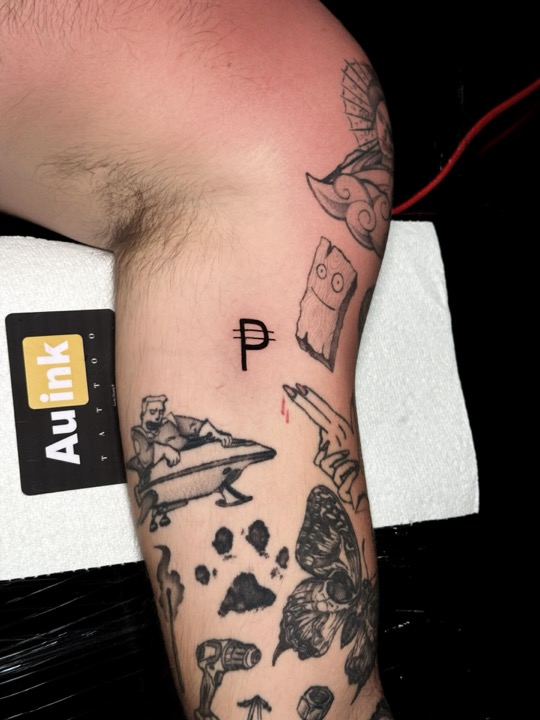 Tattoo work, large & blackwork tattoo by Aurelio Dinorog III in Panglao, Bohol