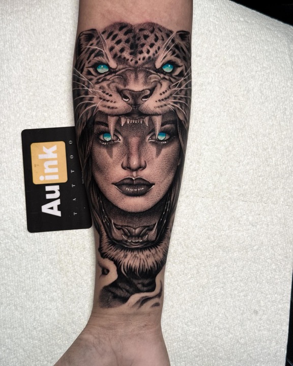 Tattoo work · 2026, large & blackwork tattoo by Aurelio Dinorog III in Panglao, Bohol