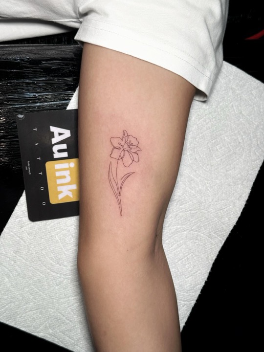 Tattoo work, island inspired tattoo by Aurelio Dinorog III in Panglao, Bohol