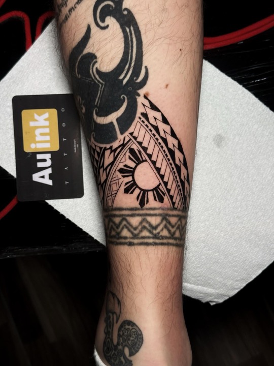 Tattoo work · 2026, large & blackwork tattoo by Aurelio Dinorog III in Panglao, Bohol