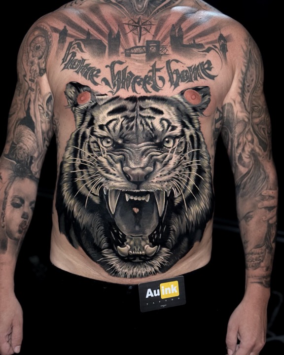 Tattoo work · 2026, large & blackwork tattoo by Aurelio Dinorog III in Panglao, Bohol