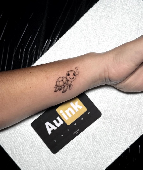 Tattoo work, island inspired tattoo by Aurelio Dinorog III in Panglao, Bohol