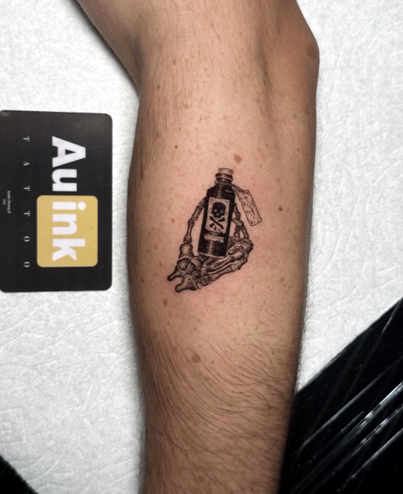 Micro realism, portraits tattoo by Aurelio Dinorog III
