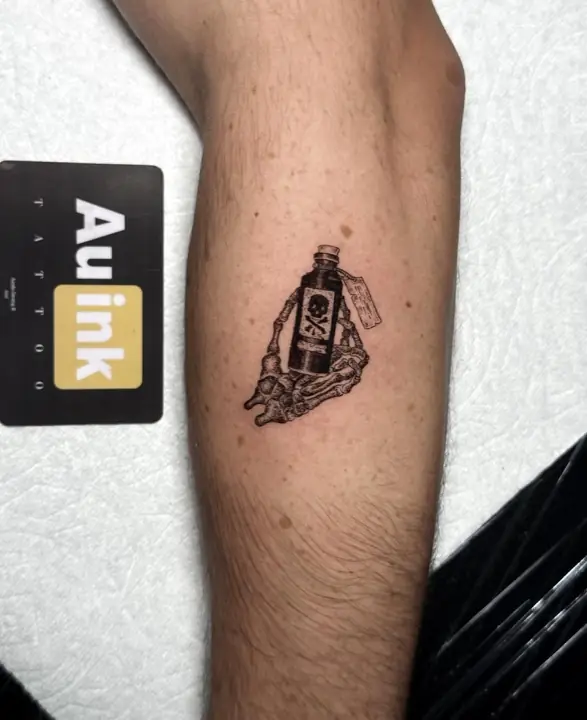 Micro realism, portraits tattoo by Aurelio Dinorog III