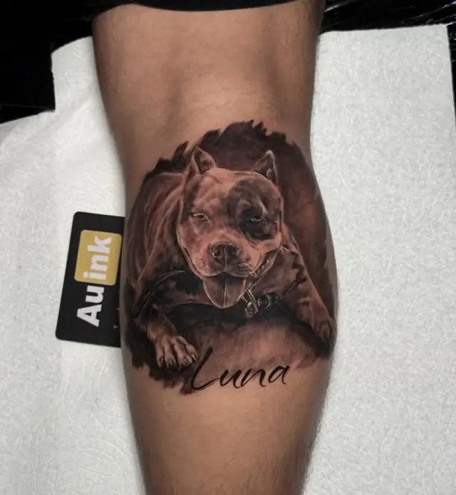 Luna portrait, portraits tattoo by Aurelio Dinorog III