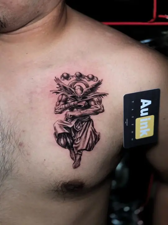 Anime character, portraits tattoo by Aurelio Dinorog III